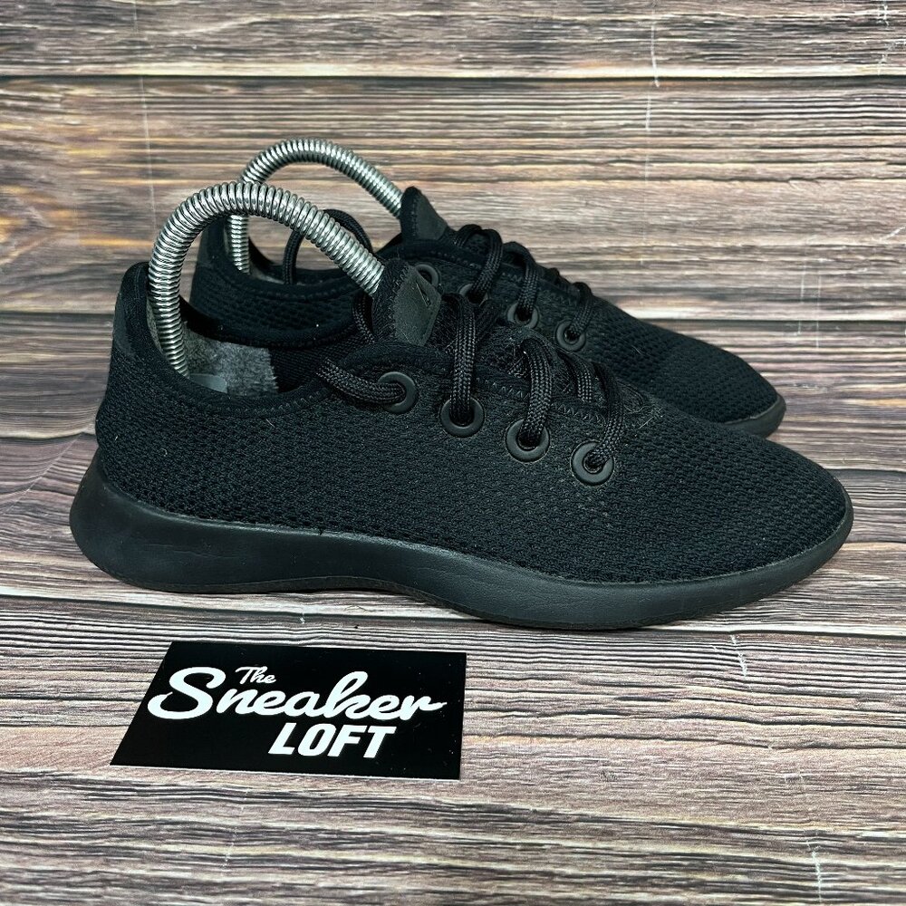 Allbirds Tree Runners Women's Black Athletic Wool Running Shoes‎